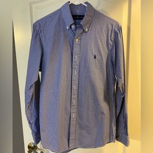 Ralph Lauren Polo, long sleeve dress shirt, men’s small